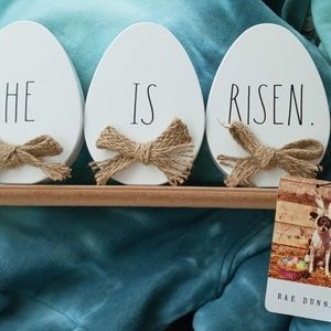Rae Dunn He Is Risen Sign